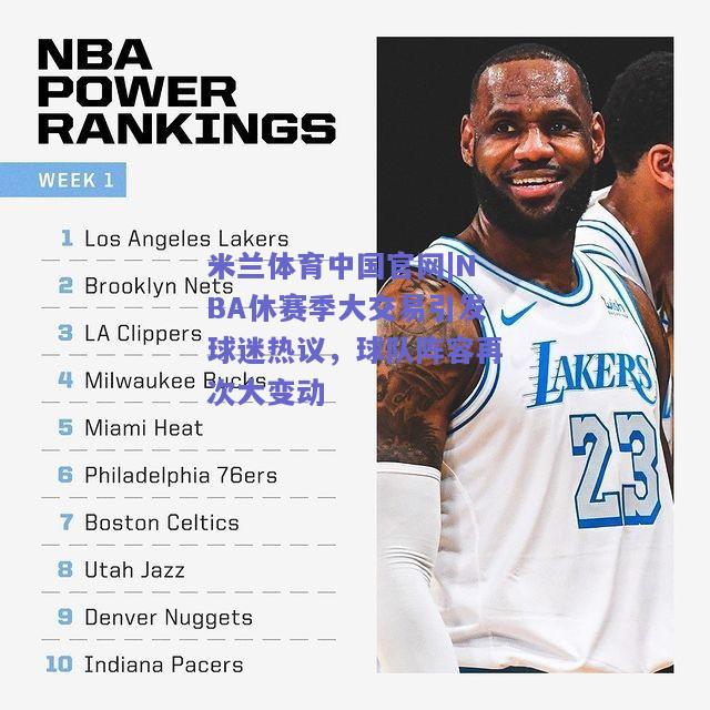 NBA休赛季大交易引发球迷热议，球队阵容再次大变动