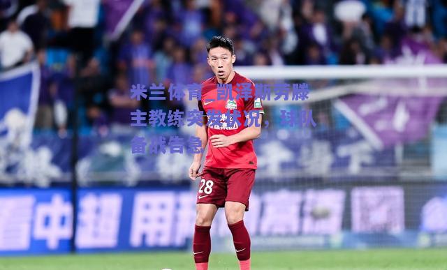 凯泽斯劳滕主教练突发状况，球队备战告急
